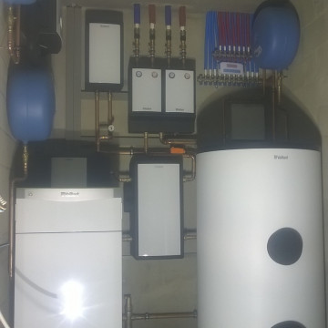 04/2017 - Warmtepomp Vaillant Flexotherm - nieuwbouwwoning in  Mol